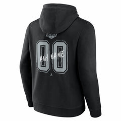 Los Angeles Kings Big & Tall Hustle Personalized Name & Number Hoodie - Black | US 203921042
