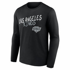 Los Angeles Kings Hustle Personalized Name & Number Long Sleeve T-Shirt - Black | US 203921044