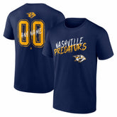 Nashville Predators Big & Tall Hustle Personalized Name & Number T-Shirt - Navy | US 203921061