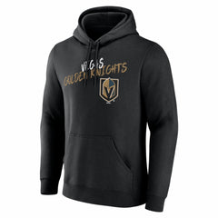 Vegas Golden Knights Big & Tall Hustle Personalized Name & Number Hoodie - Black | US 203921130