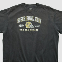 New Orleans Saints 2010 T-shirt - Black T-shirts