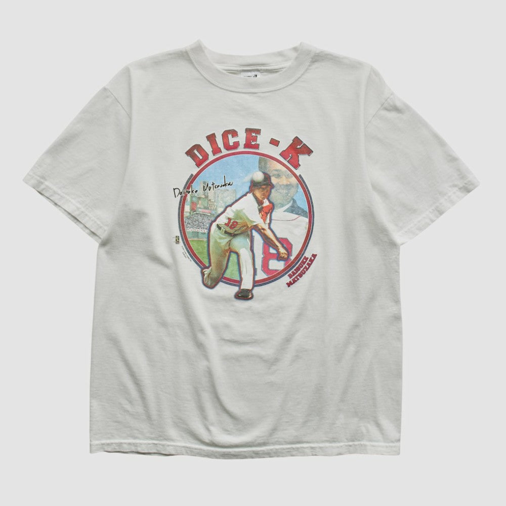 Daisuke Matsuzaka Anvil 2007 T-shirt - White - Vintage T-shirts
