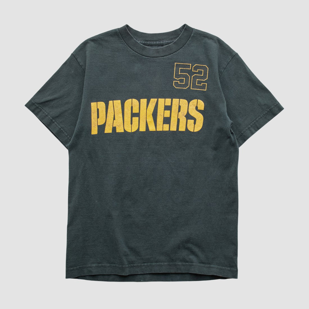 Green Bay Packers Reebok 2000s T-shirt - Black T-shirts