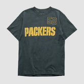 Green Bay Packers Reebok 2000s T-shirt - Black T-shirts