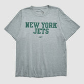 New York Jets Reebok 2000s T-shirt - Heather Gray T-shirts