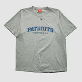 New England Patriots NFL 2000s T-shirt - Heather Gray T-shirts
