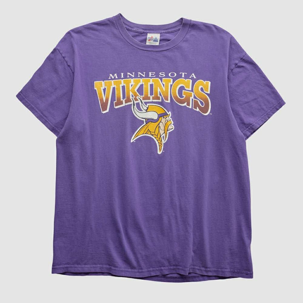 Minnesota Vikings Majestic 2000s T-shirt - Purple T-shirts