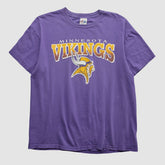 Minnesota Vikings Majestic 2000s T-shirt - Purple T-shirts