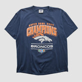 Denver Broncos Lee Sport 1998 T-shirt - Navy T-shirts