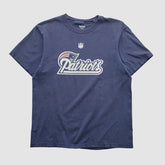 New England Patriots Reebok 2000s T-shirt - Navy T-shirts