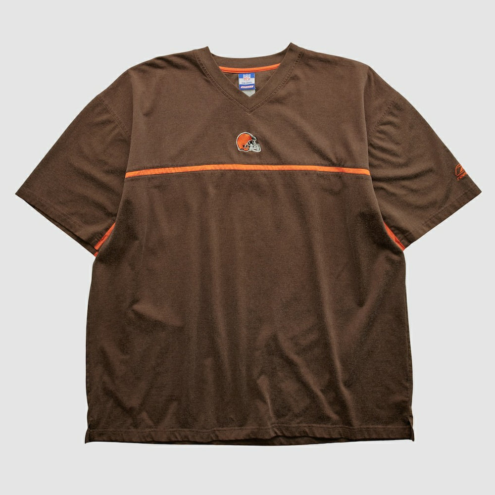 Cleveland Browns Reebok 2000s T-shirt - Brown T-shirts