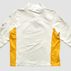 Green Bay Packers Reebok 2000s 1/4 Zip Sweatshirt - White Sweatshirts