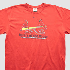 St. Louis Cardinals Nike 2006 T-shirt - Red - XVintage T-shirts