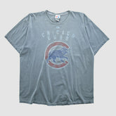 Chicago Cubs Majestic 2000s T-shirt - Gray - Vintage T-shirts