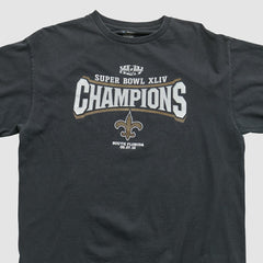New Orleans Saints NFL 2010 T-shirt - Black T-shirts