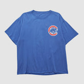 Chicago Cubs Majestic 2008 T-shirt - Blue - XVintage T-shirts
