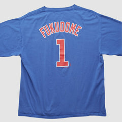 Chicago Cubs Majestic 2008 T-shirt - Blue - XVintage T-shirts
