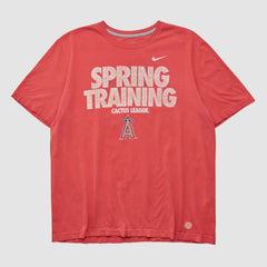 Los Angeles Angels Nike 2010s T-shirt - Red - Vintage T-shirts