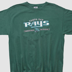 Tampa Bay Rays Lee Sport T-shirt - Green - Vintage T-shirts