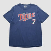 Minnesota Twins Lee Sport 2000s T-shirt - Navy - Vintage T-shirts