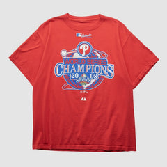 Philadelphia Phillies 2008 T-shirt - Red - Vintage T-shirts