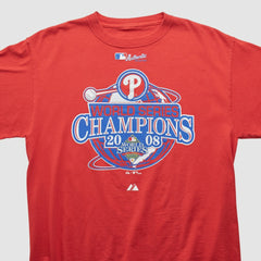 Philadelphia Phillies 2008 T-shirt - Red - Vintage T-shirts