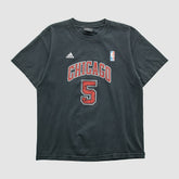 Chicago Bulls 2010s T-shirt Black Vintage - Adidas outlet