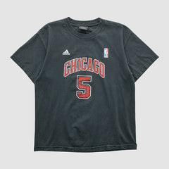 Chicago Bulls 2010s T-shirt Black Vintage - Adidas outlet