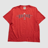 Boston Red Sox Adidas 2000s T-shirt - Red - Vintage T-shirts
