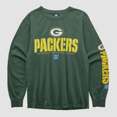 Green Bay Packers NFL 2010s Long Sleeve T-shirt - Green T-shirts