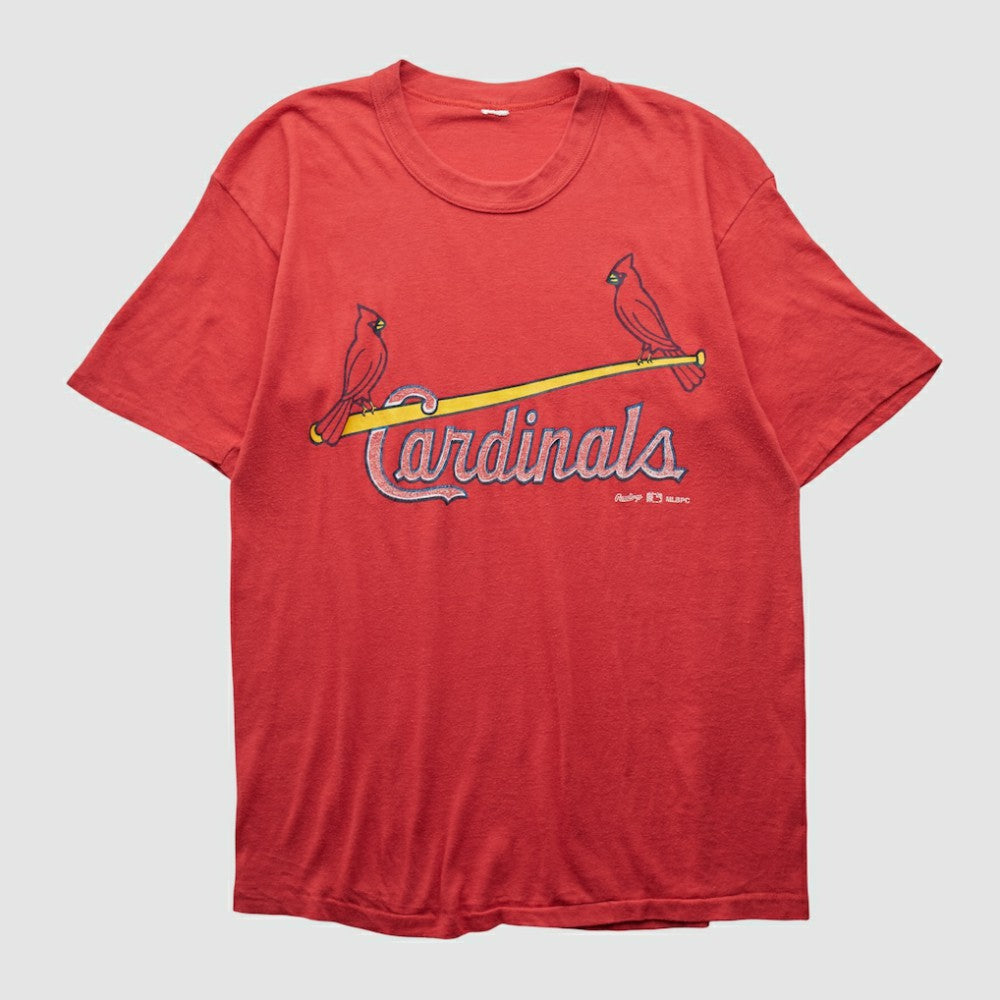 St. Louis Cardinals 80s T-shirt - Red - Vintage T-shirts