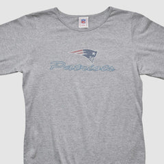 New England Patriots NFL 2000s Long Sleeve T-shirt - Heather Gray T-shirts