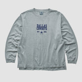 Dallas Cowboys Cowboys Authentic Apparel 2000s Long Sleeve T-shirt - Heather Gray T-shirts