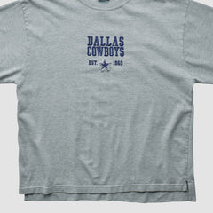 Dallas Cowboys Cowboys Authentic Apparel 2000s Long Sleeve T-shirt - Heather Gray T-shirts
