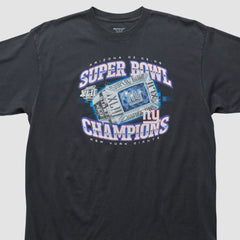 New York Giants Reebok 2008 T-shirt - Black T-shirts