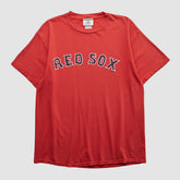 Boston Red Sox Adidas 2000s T-shirt - Red - Vintage T-shirts