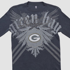 Green Bay Packers NFL 2000s Long Sleeve T-shirt - Black T-shirts
