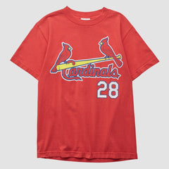 St. Louis Cardinals Majestic 2000s T-shirt - Red - XVintage T-shirts