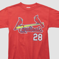 St. Louis Cardinals Majestic 2000s T-shirt - Red - XVintage T-shirts