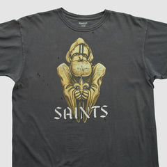 New Orleans Saints Reebok 2000s T-shirt - Black T-shirts