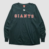 New York Giants NFL 2000s Long Sleeve T-shirt - Black T-shirts