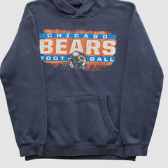 Chicago Bears NFL 2010s Hooded Pullover Sweatshirt - Navy Pullover