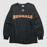 Cincinnati Bengals NFL 2000s Long Sleeve T-shirt - Black T-shirts