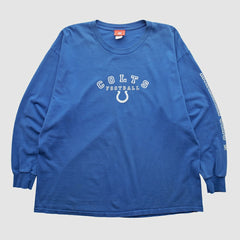 Indianapolis Colts NFL 2000s Long Sleeve T-shirt - Blue T-shirts