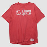 St. Louis Cardinals Majestic 2006 T-shirt - Red - 2XVintage T-shirts