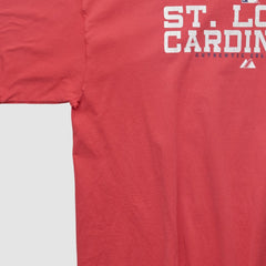 St. Louis Cardinals Majestic 2006 T-shirt - Red - 2XVintage T-shirts
