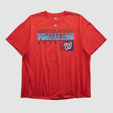Washington Nationals Majestic 2012 T-shirt - Red - 2XVintage T-shirts