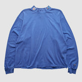 New England Patriots Champion 90s Long Sleeve T-shirt - Blue T-shirts