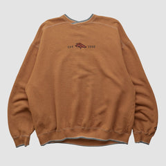 Denver Broncos Champion 2000s Pullover Sweatshirt - Clay Pullover