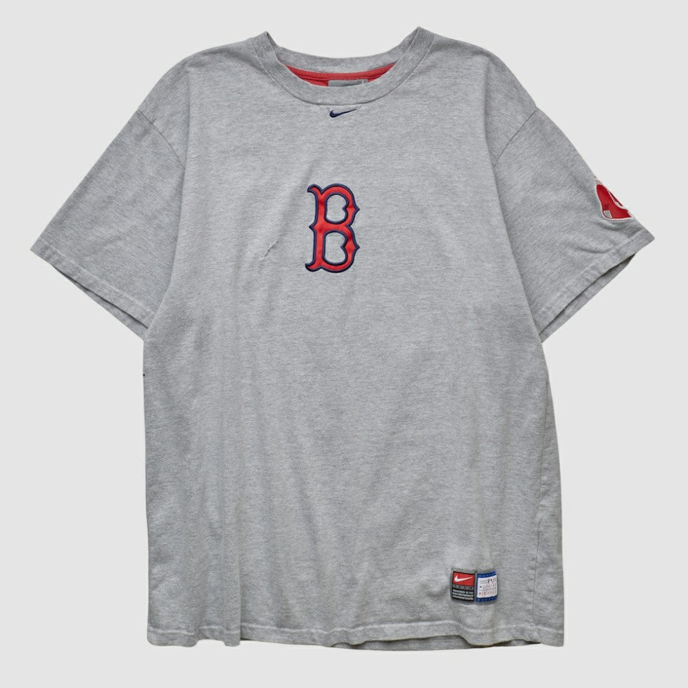 Boston Red Sox Nike 2000s T-shirt - Heather Gray - Vintage T-shirts